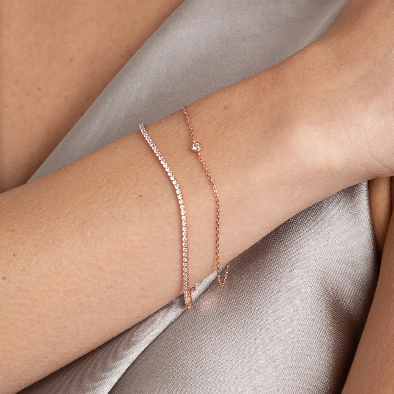 Rose gold brackets deals