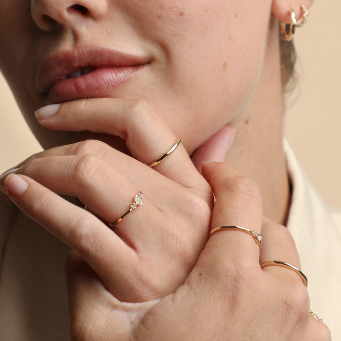 Solid Gold Rings
