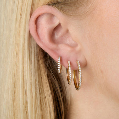 hoop earrings