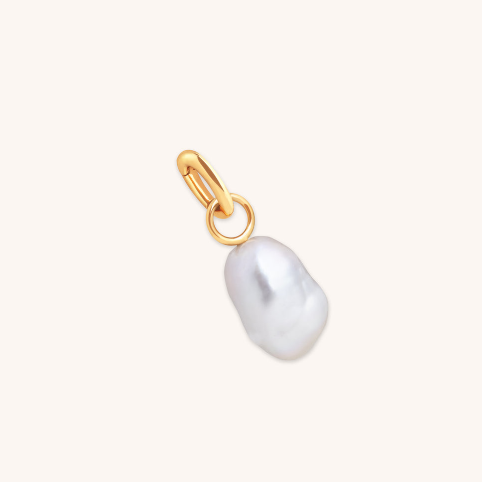 Grey Pearl Charm