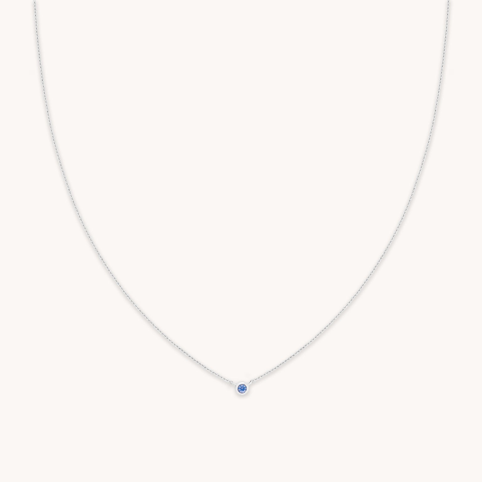 Opal Pendant Necklace in Silver