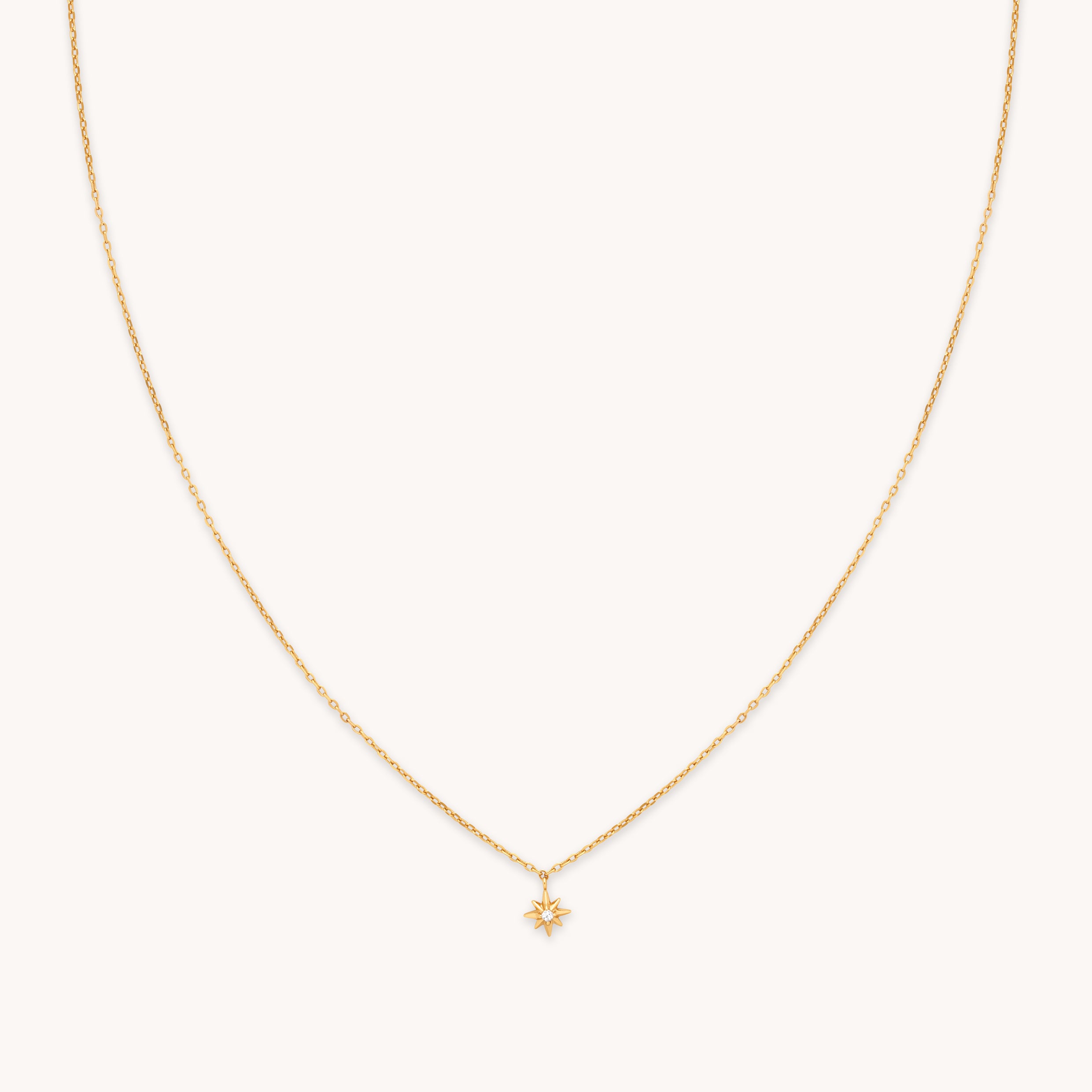 Twilight Star Pendant Necklace in Gold