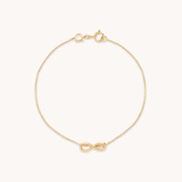 Infinite Charm Bracelet in Solid Gold