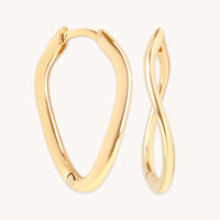 Infinite Hoops in Solid Gold