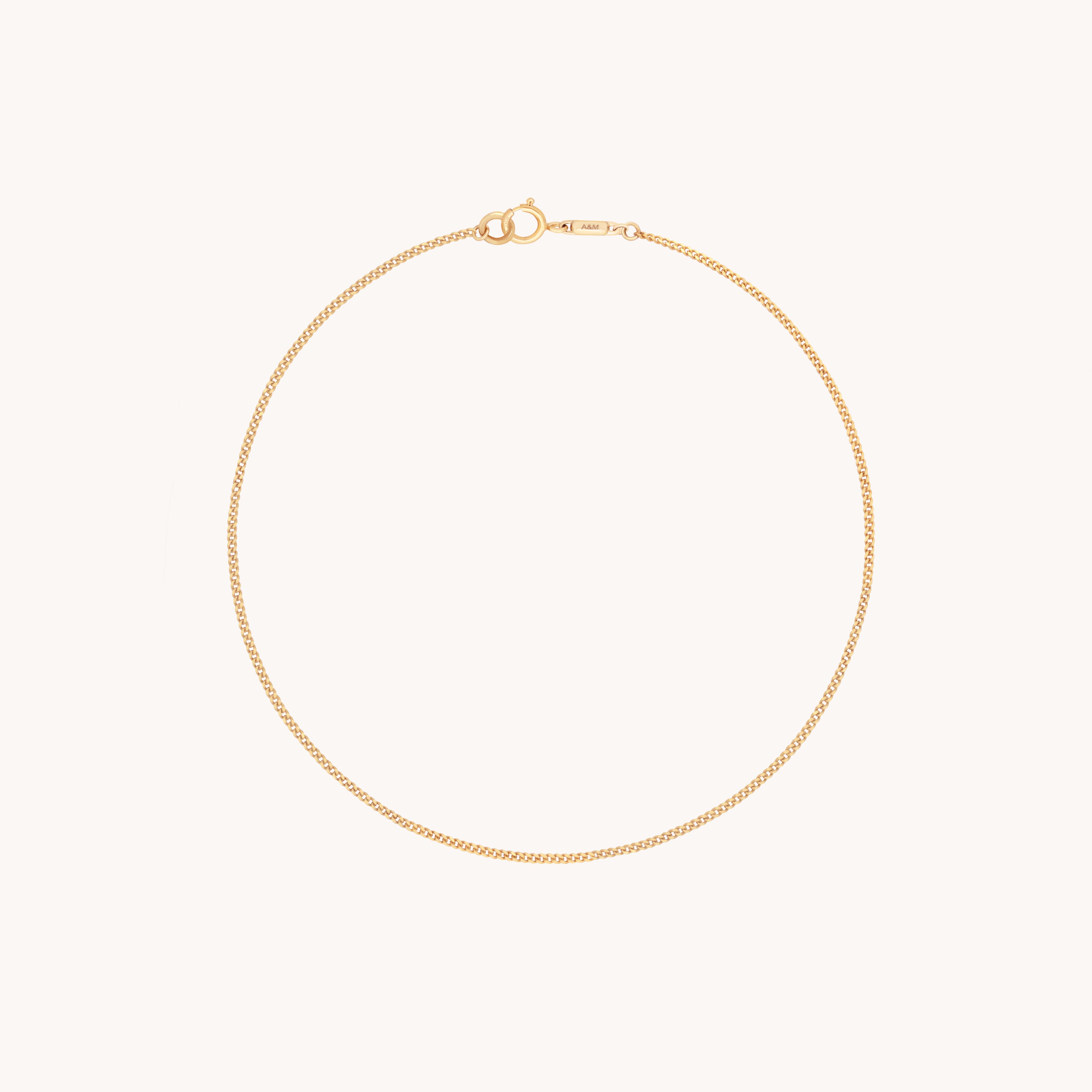Miyu Chain Bracelet in Solid Gold