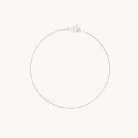 Shoreditch Chain Bracelet in Solid White Gold