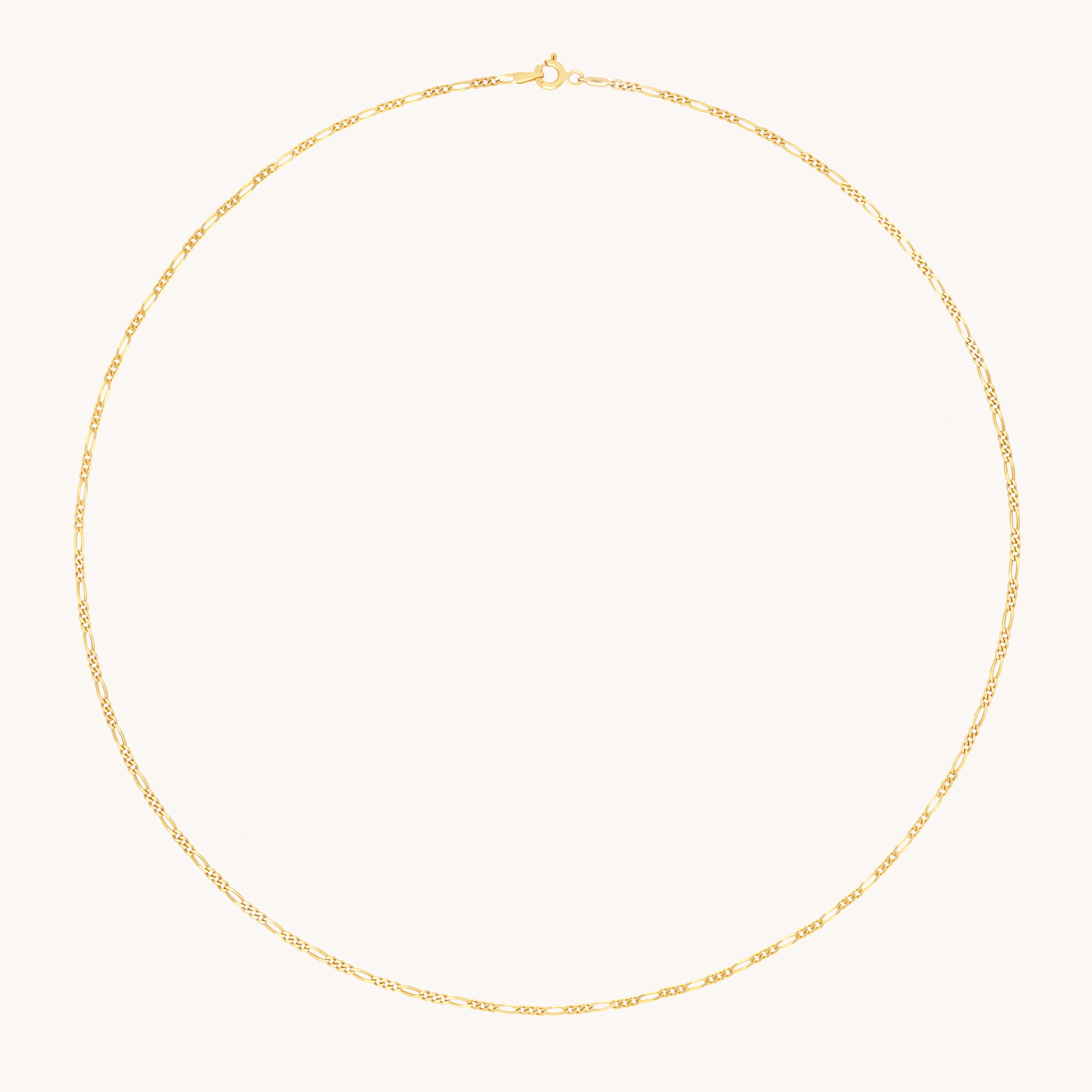 Soho Chain Necklace in Solid Gold