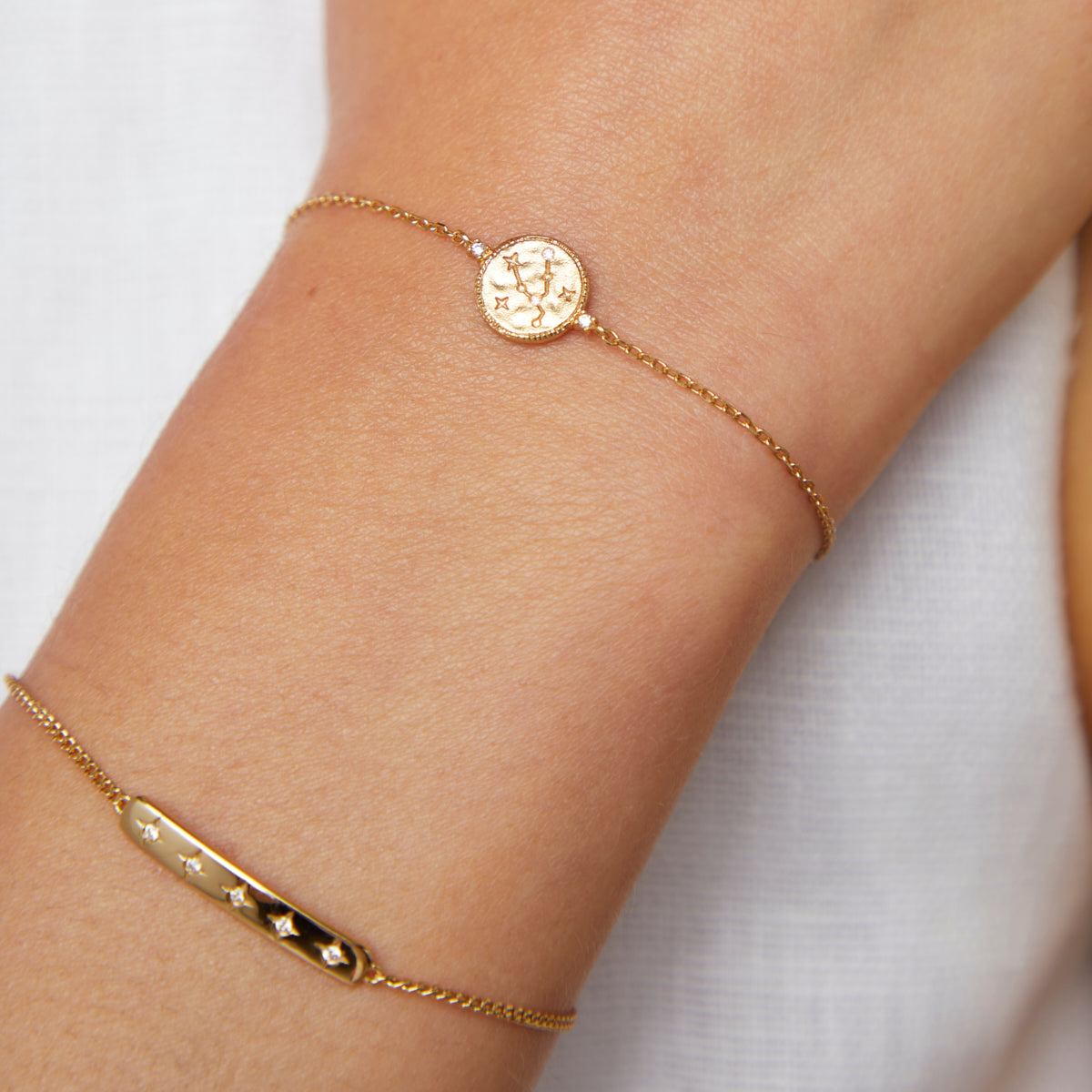 Taurus Zodiac Bracelet in Gold