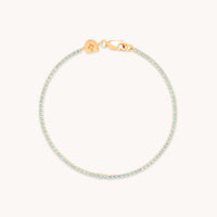 Blue Tennis Bracelet-Astrid & Miyu
