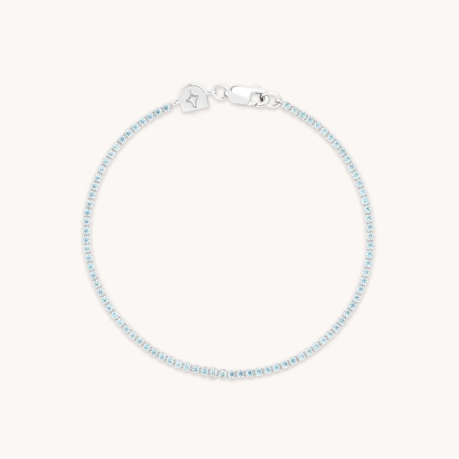 Blue Tennis Bracelet-Astrid & Miyu