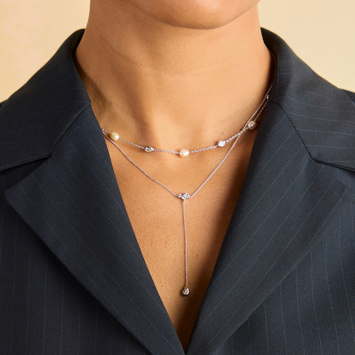 Molten Charm Necklace-Astrid & Miyu