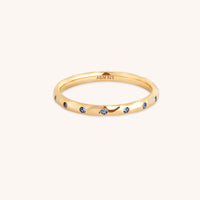 Molten Texture Opal Band Ring-Astrid & Miyu