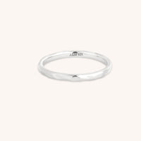 Molten Texture Band Ring-Astrid & Miyu