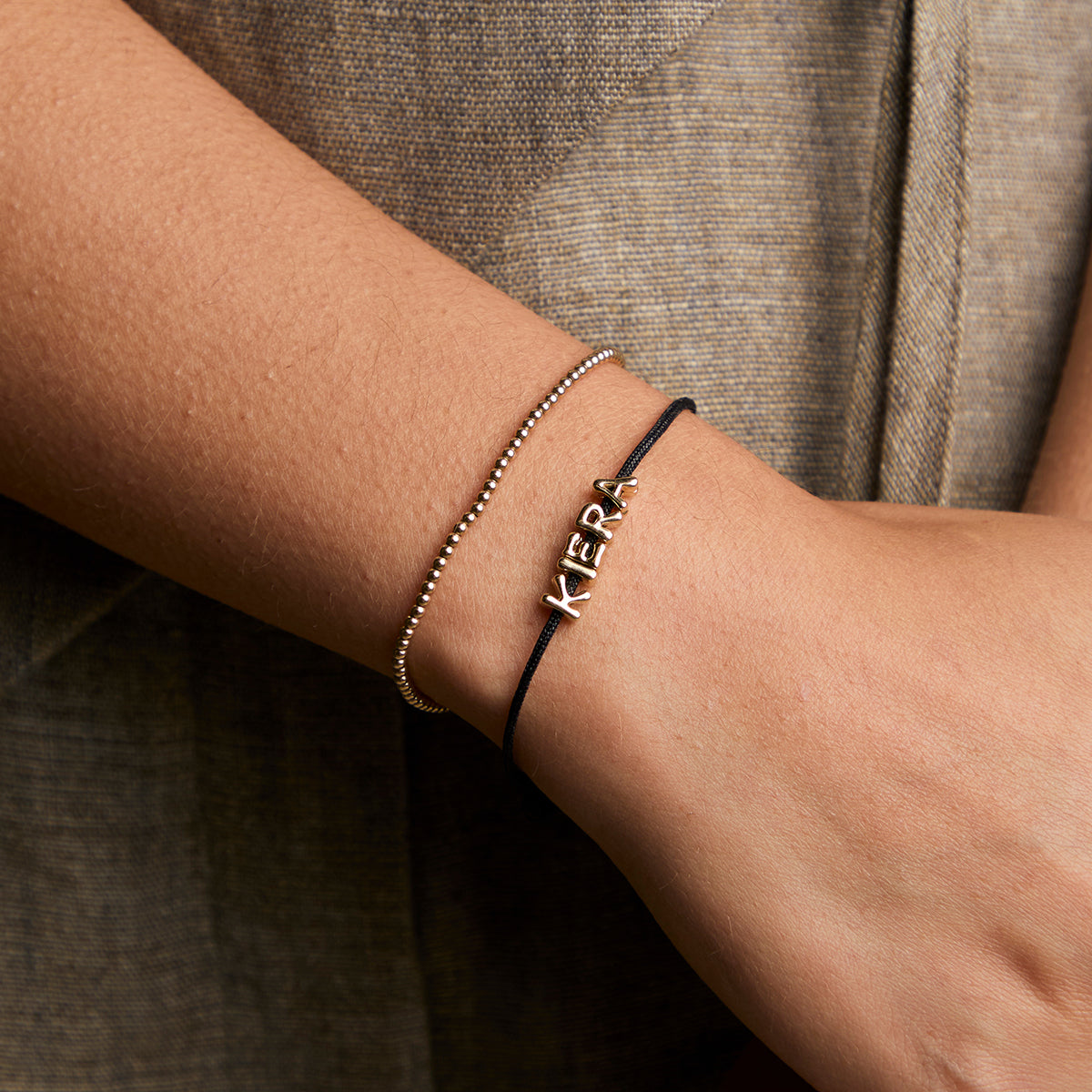 Story Strand Bracelet in Black