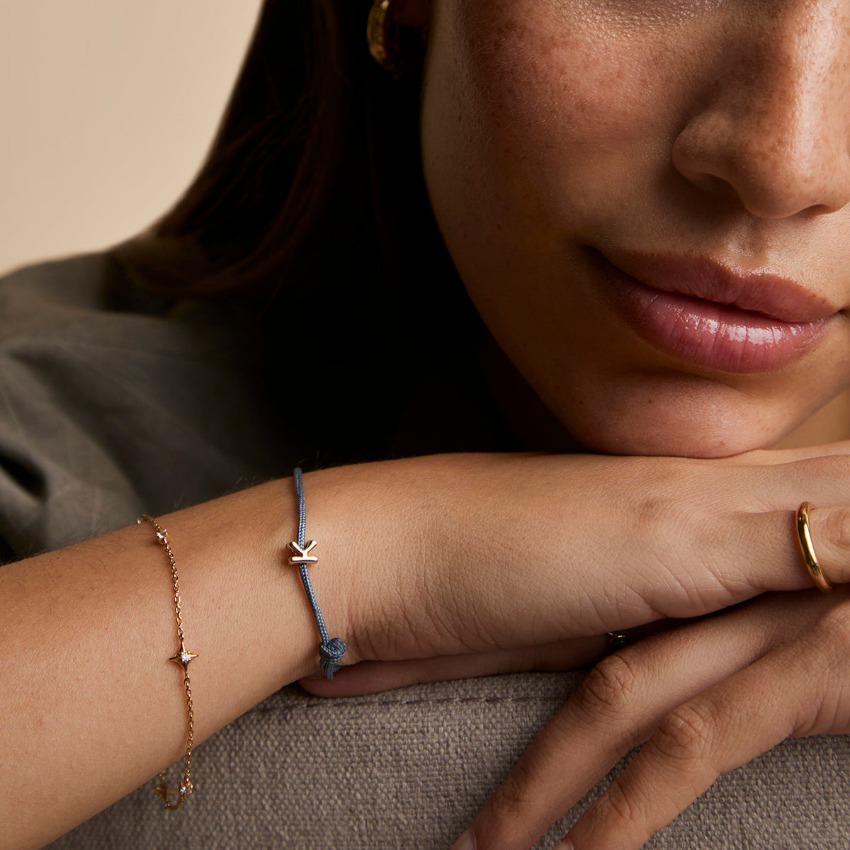 Story Strand Bracelet in Blue