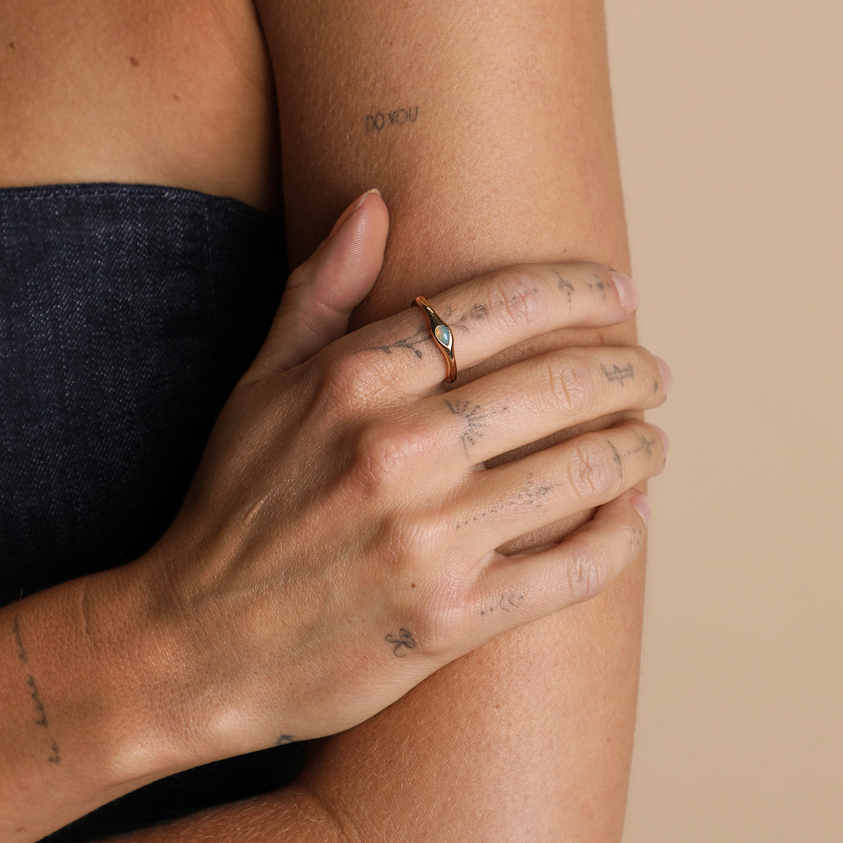 Opal Cocktail Ring in Gold