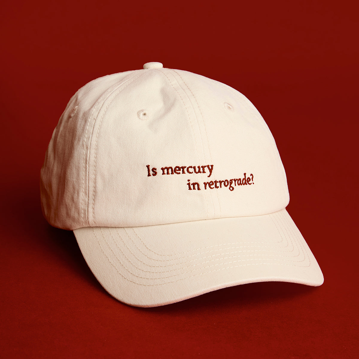 Mercury in Retrograde Cap in Pearl Blush-Astrid & Miyu