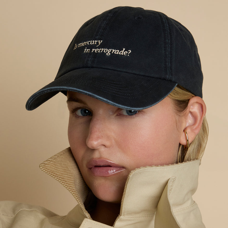 Mercury in Retrograde Cap in Dark Blue-Astrid & Miyu