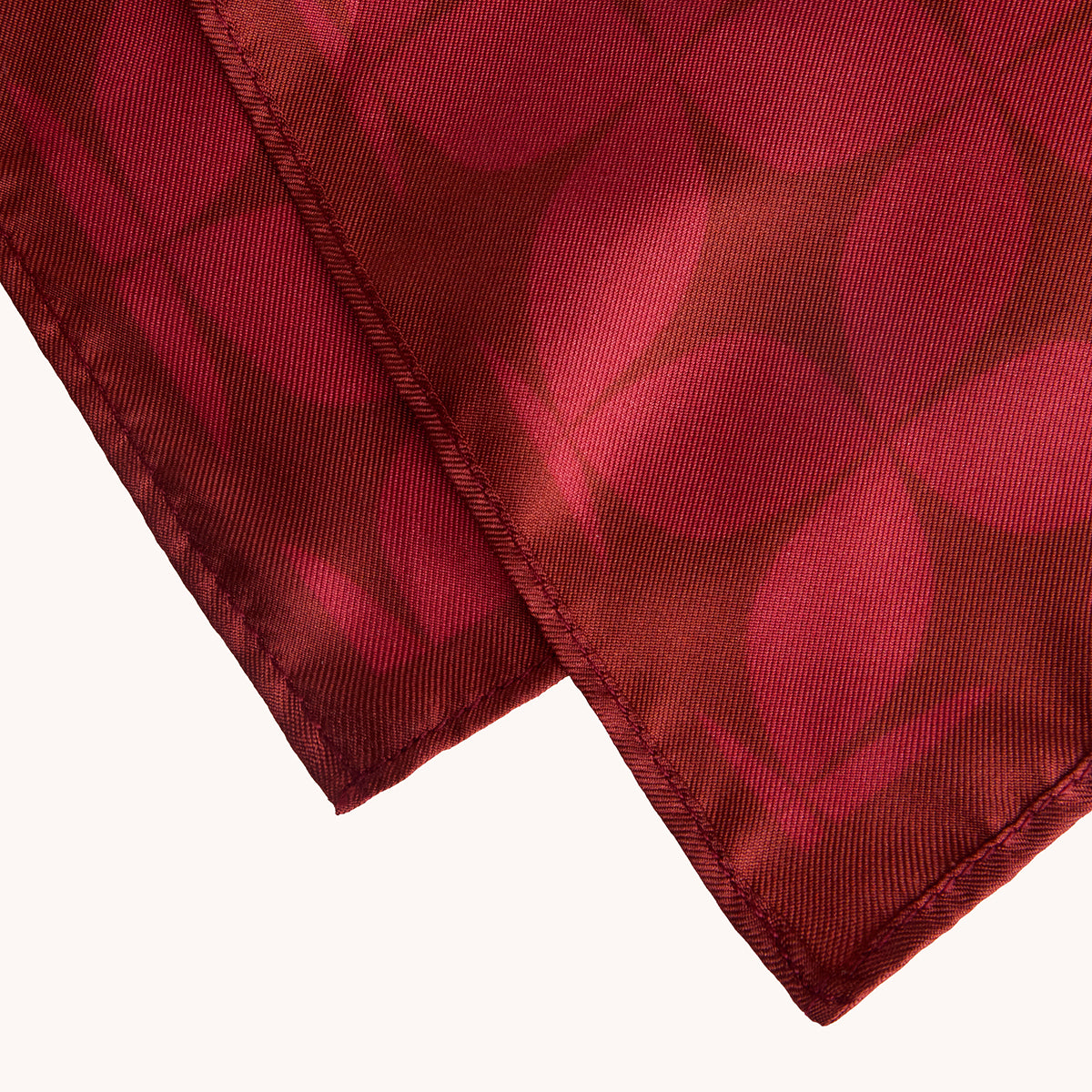 Silk Scarf in Red-Astrid & Miyu