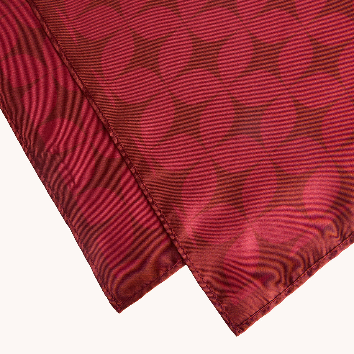 Silk Scarf in Red-Astrid & Miyu