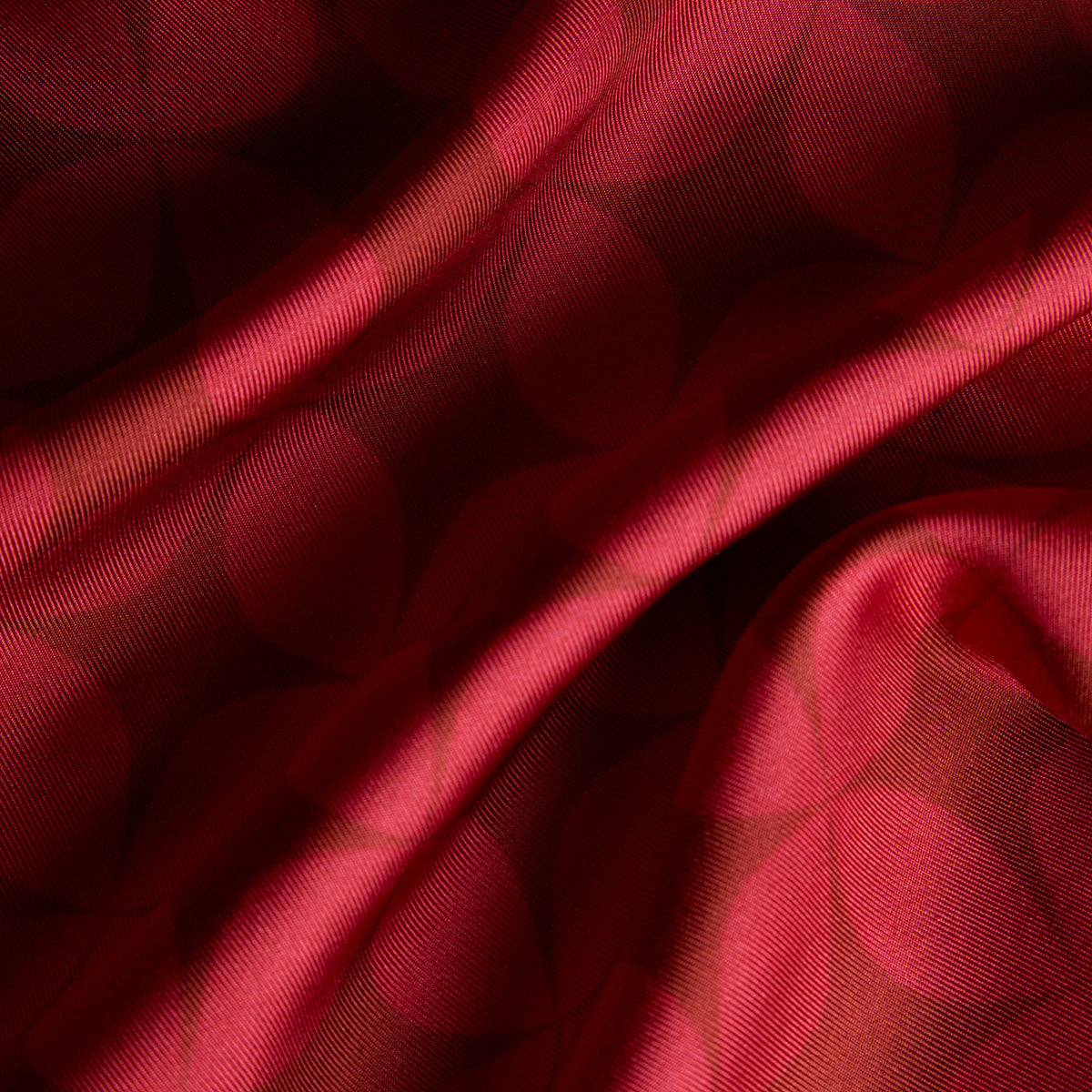 Silk Scarf in Red-Astrid & Miyu