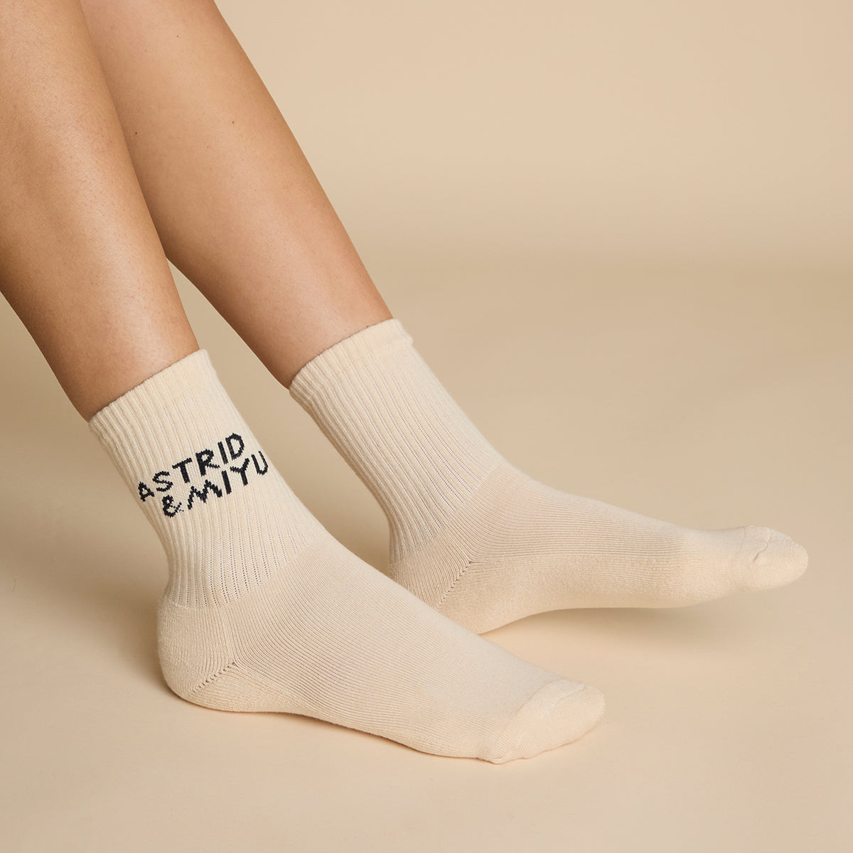Festive Socks in Pearl Blush-Astrid & Miyu