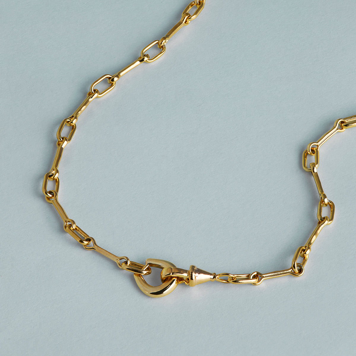 Hardware Chain Necklace in Gold-Astrid & Miyu
