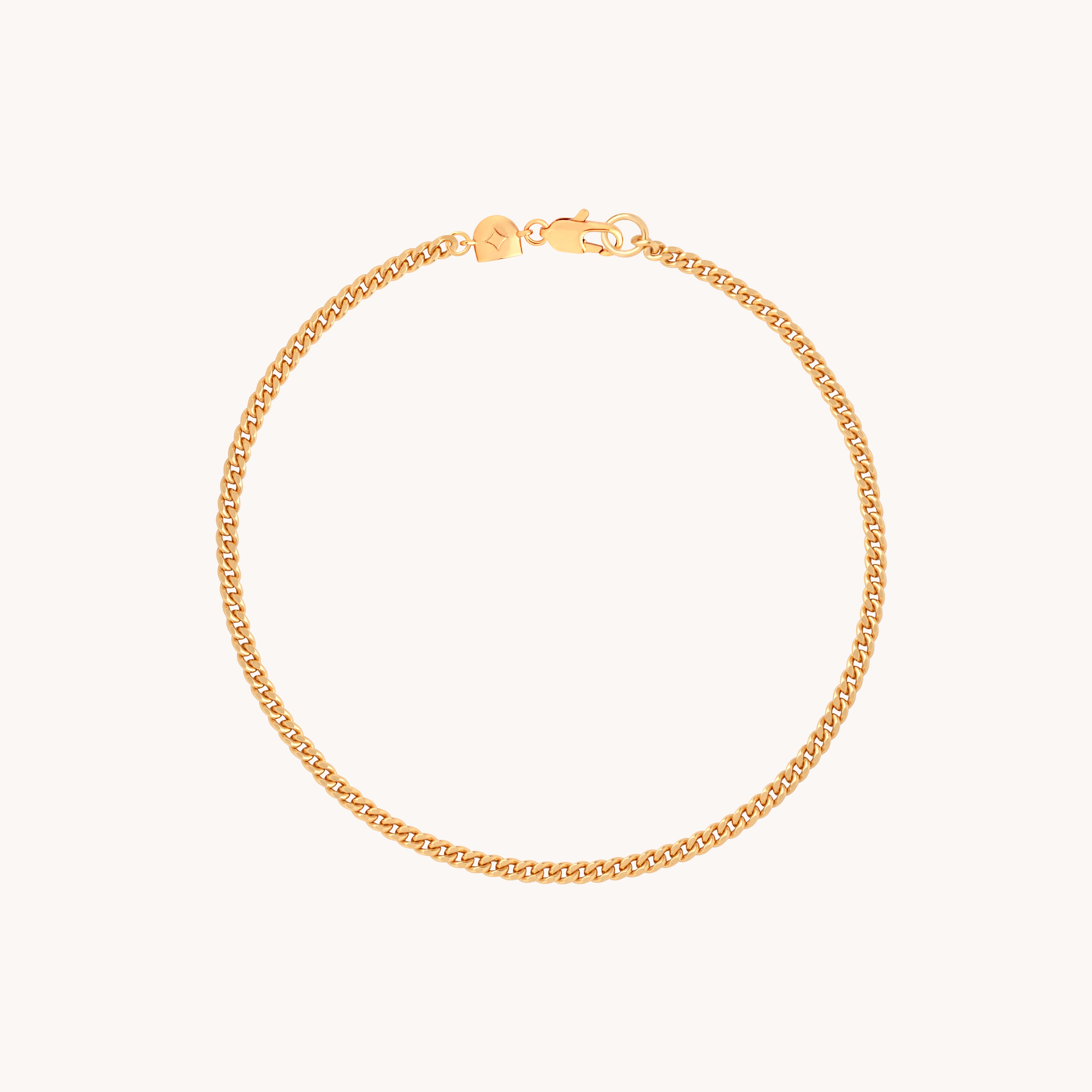 Essential Curb Chain Bracelet in Gold