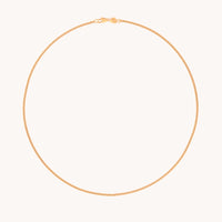Essential Curb Chain Necklace in Gold