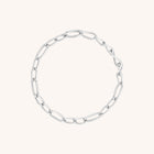 Infinite Slim Chain Bracelet in Silver