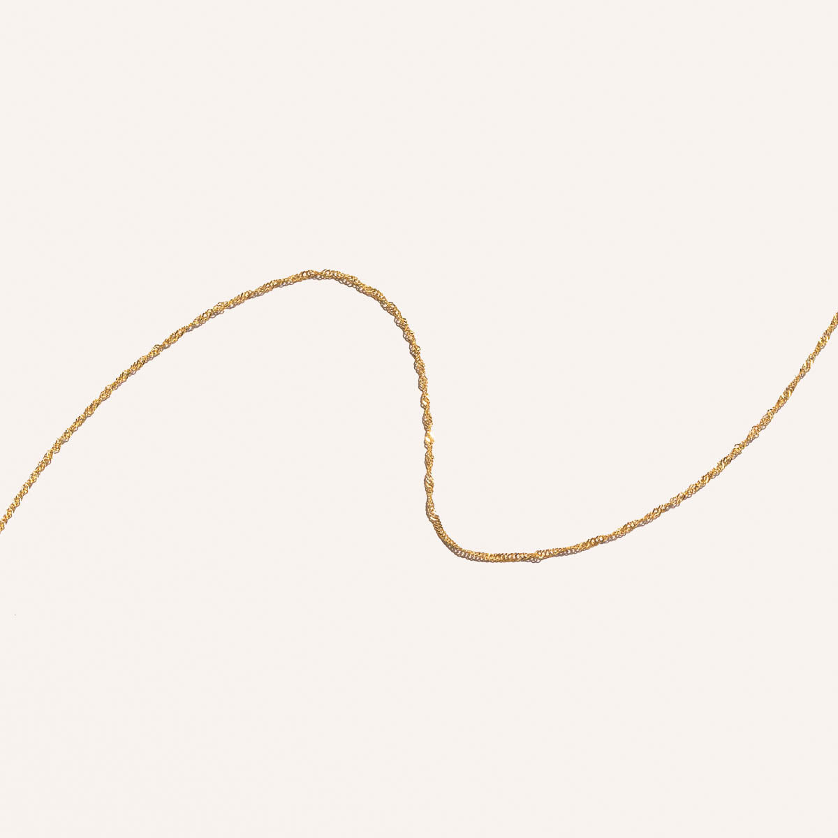 Charm Compatible Necklaces & Bracelets - Astrid Chain Necklace in Solid Gold - - Astrid & Miyu