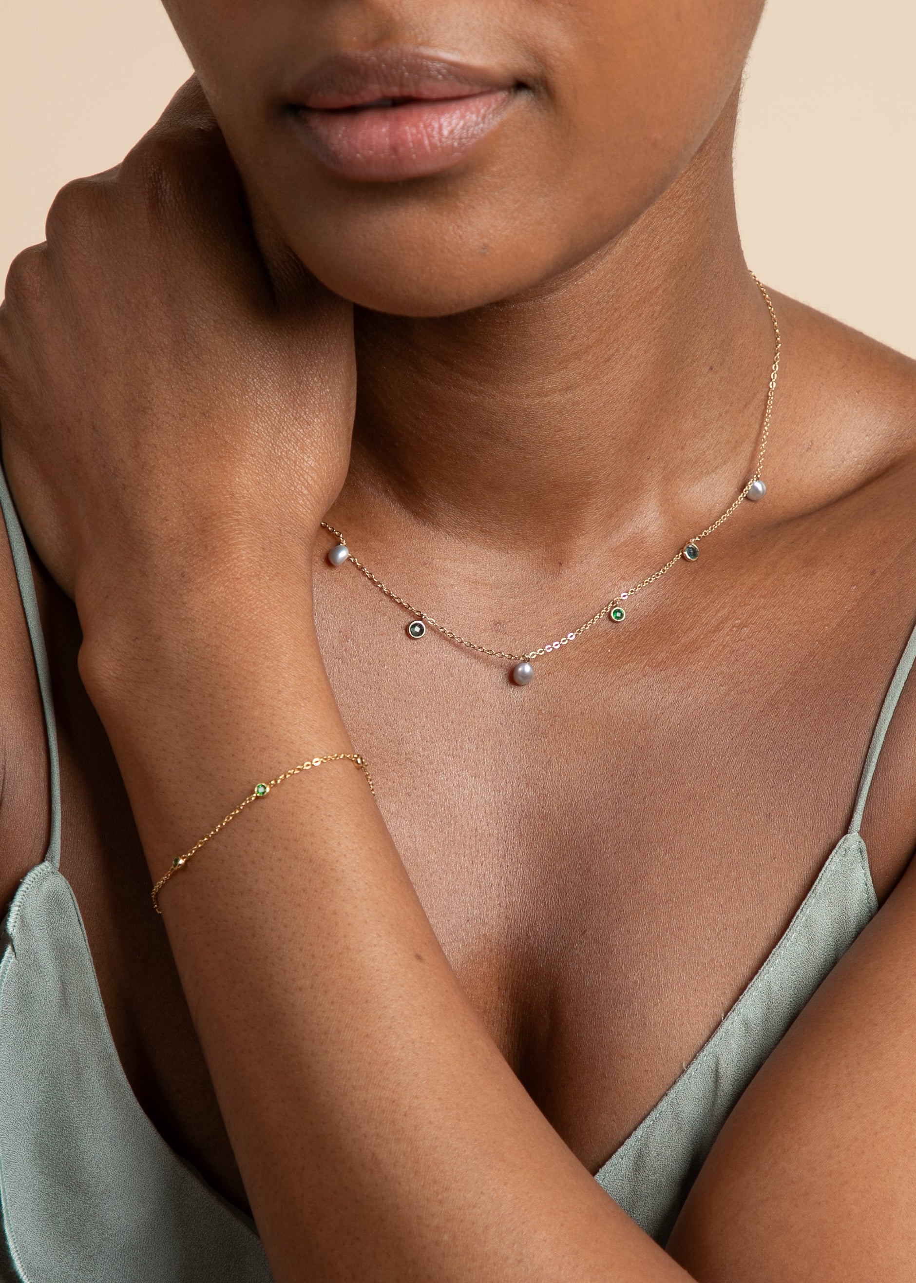 Tranquility Topaz Gift Set in Gold
