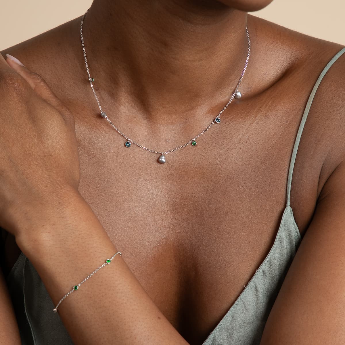 Tranquility Topaz Gift Set in Silver