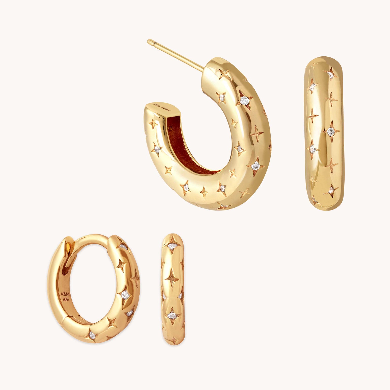 Cosmic Star Gift Set in Gold