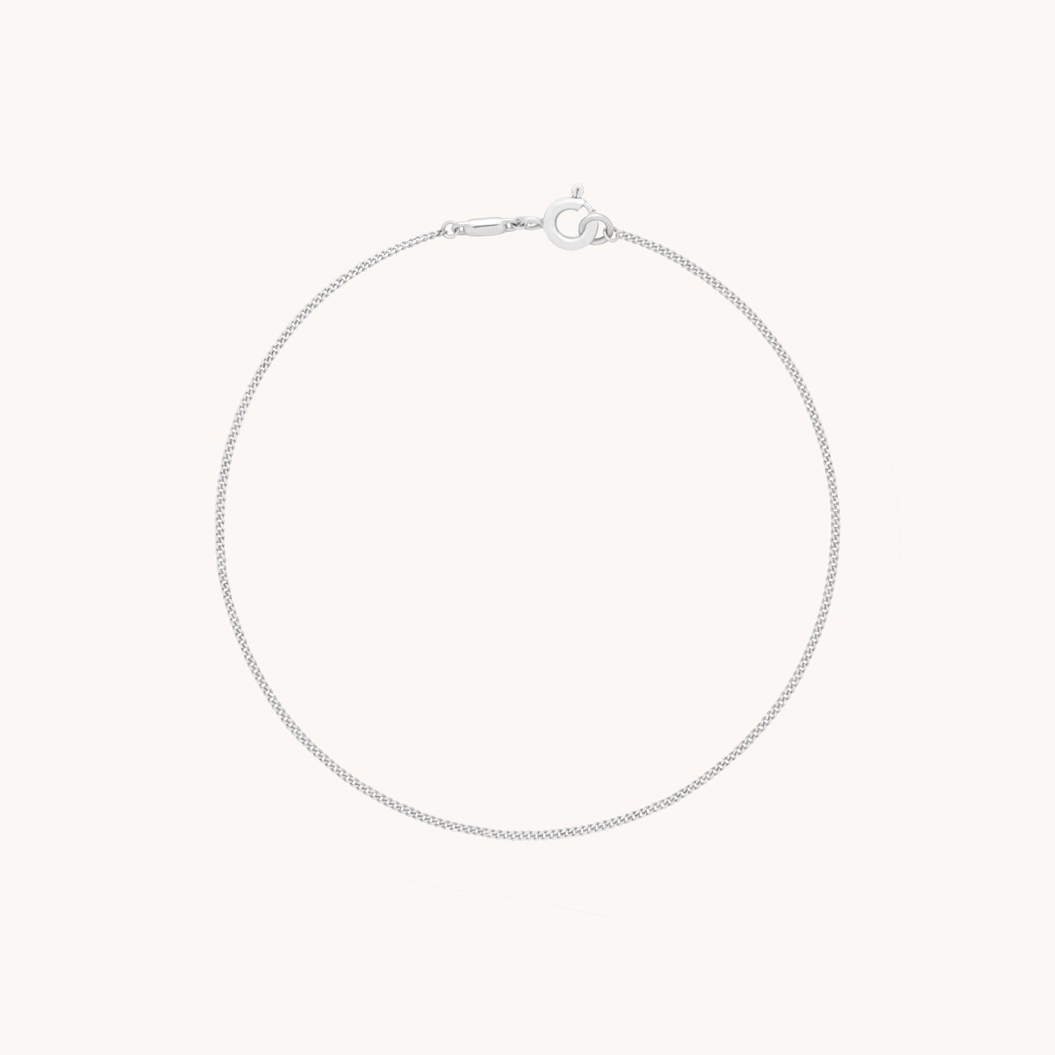 Bracelets - Miyu Chain Bracelet in Solid White Gold - - Astrid & Miyu