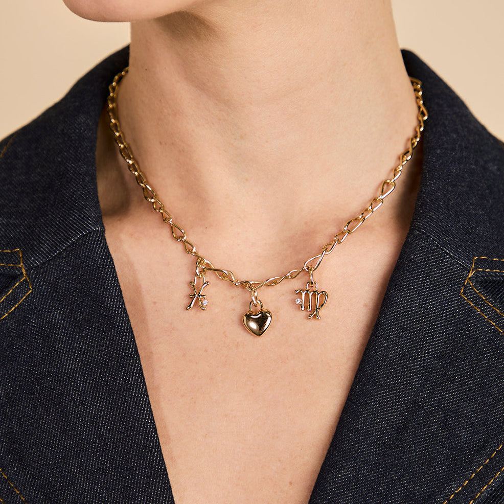 18k Gold Plated Jewellery - Scorpio Zodiac Talisman Charm in Gold - Talisman Charm - Astrid & Miyu