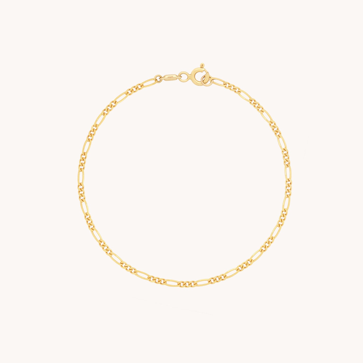 Soho Story Chain Bracelet in Solid Gold