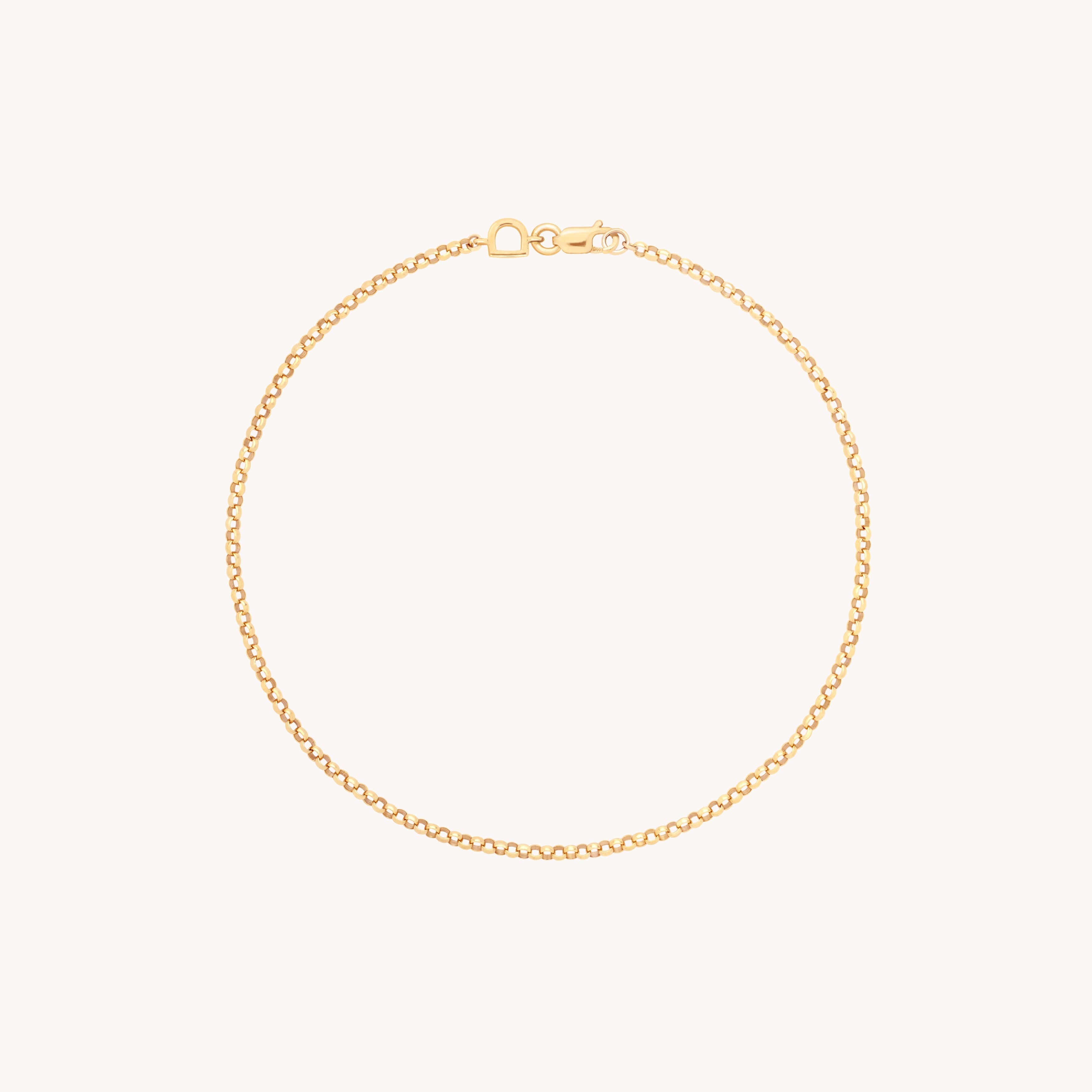 Chelsea Story Chain Bracelet in Solid Gold