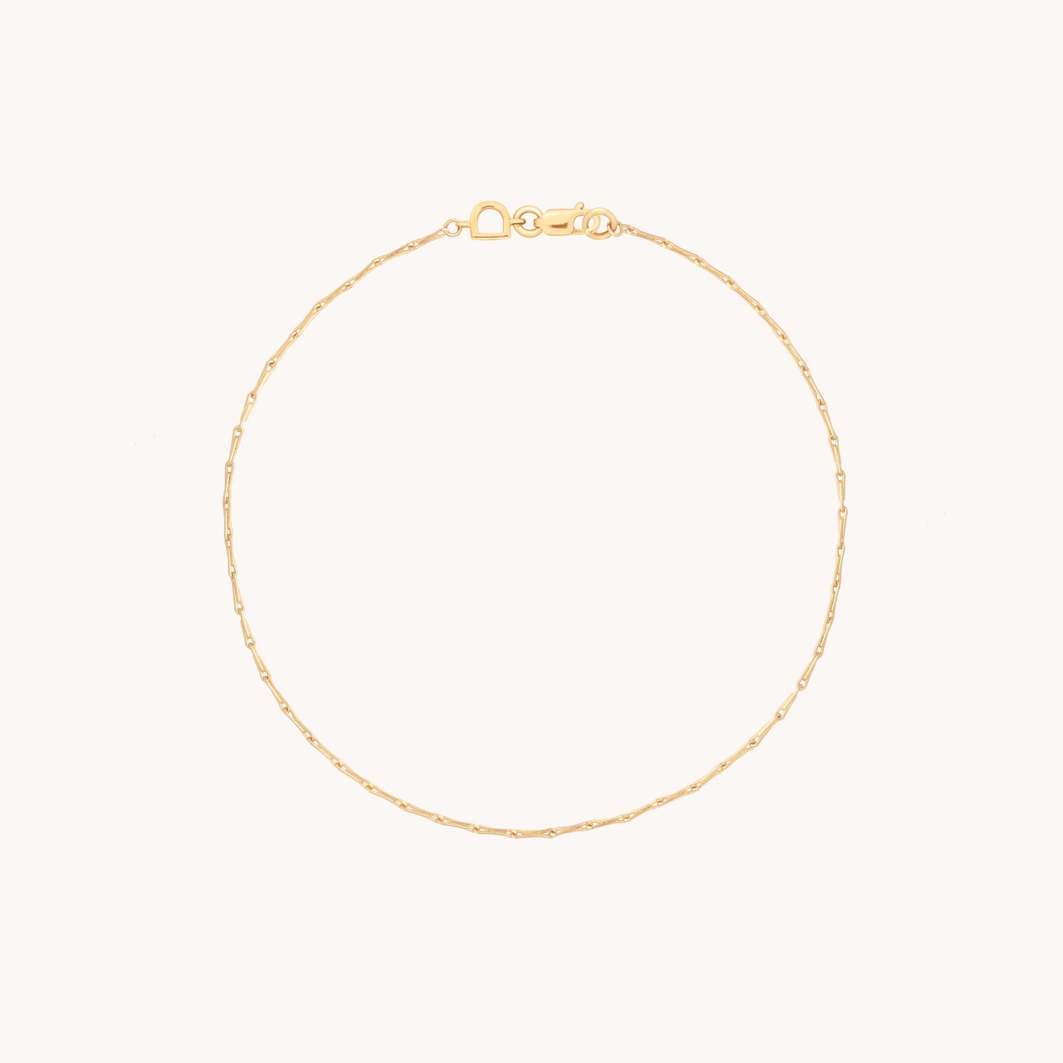 Marylebone Chain Bracelet in Solid Gold
