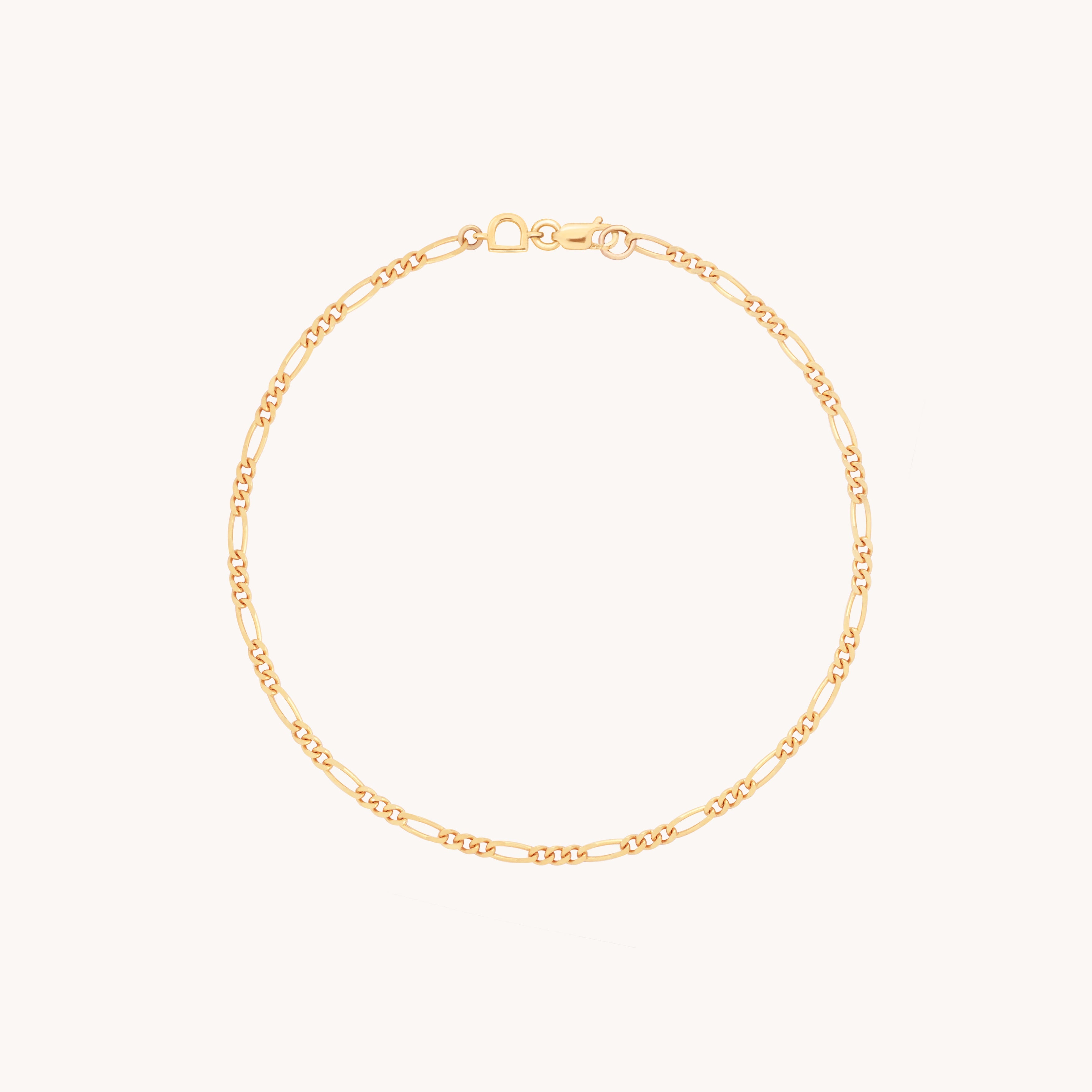 Soho Story Chain Bracelet in Solid Gold