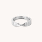 Twist Ring in Silver