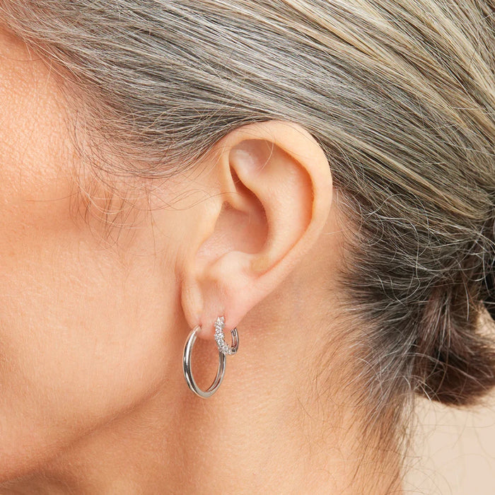 Summer & rose sales mila hoop earrings