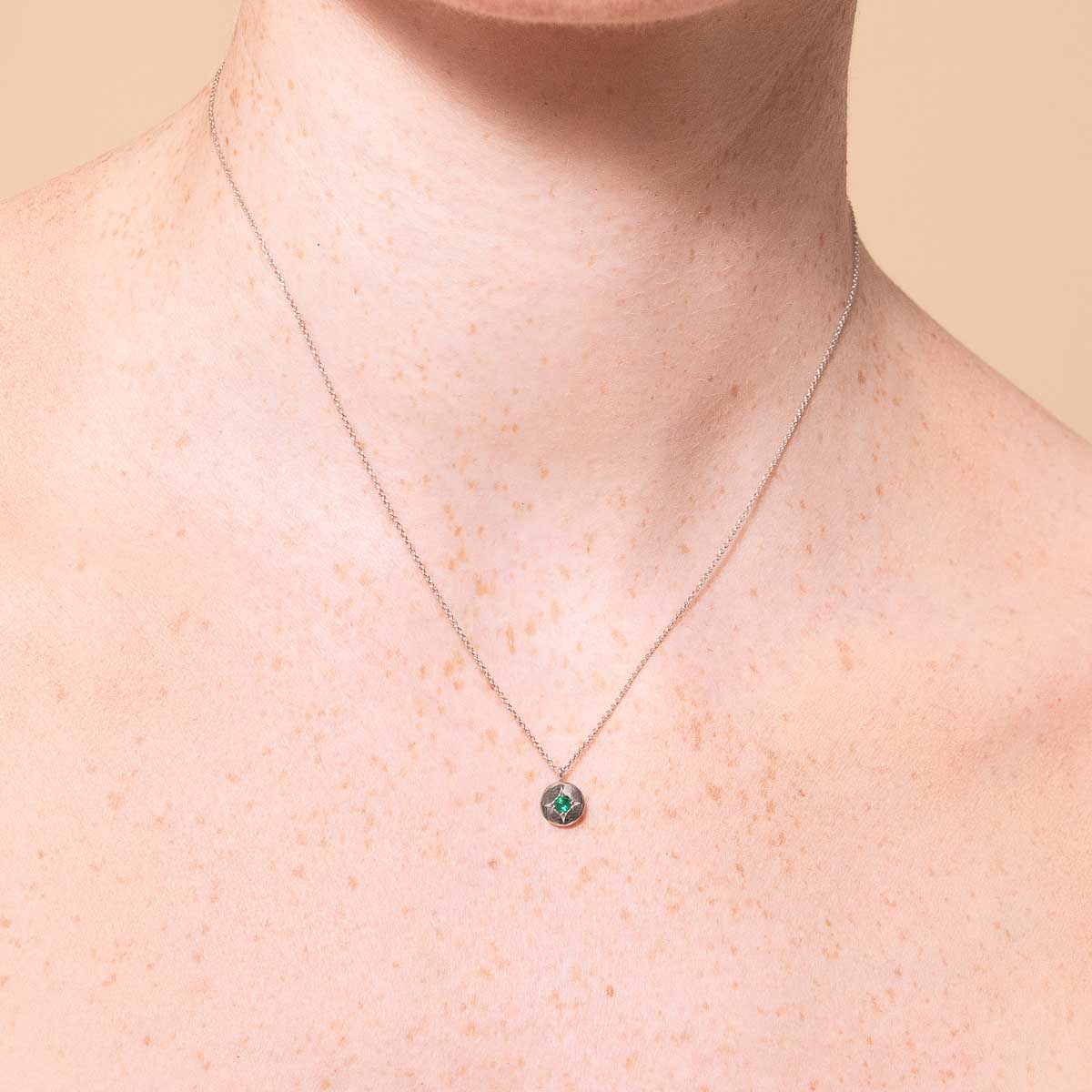 Tsavorite necklace sale