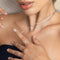 Charm Compatible Necklaces & Bracelets - Soho Chain Necklace in Solid White Gold - - Astrid &amp; Miyu