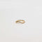 18k Gold Plated Jewellery - Wave Ring in Gold - Rings - Astrid &amp; Miyu