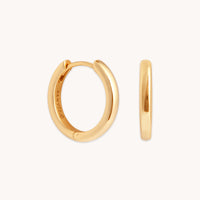 Essential Small Hoops in Gold