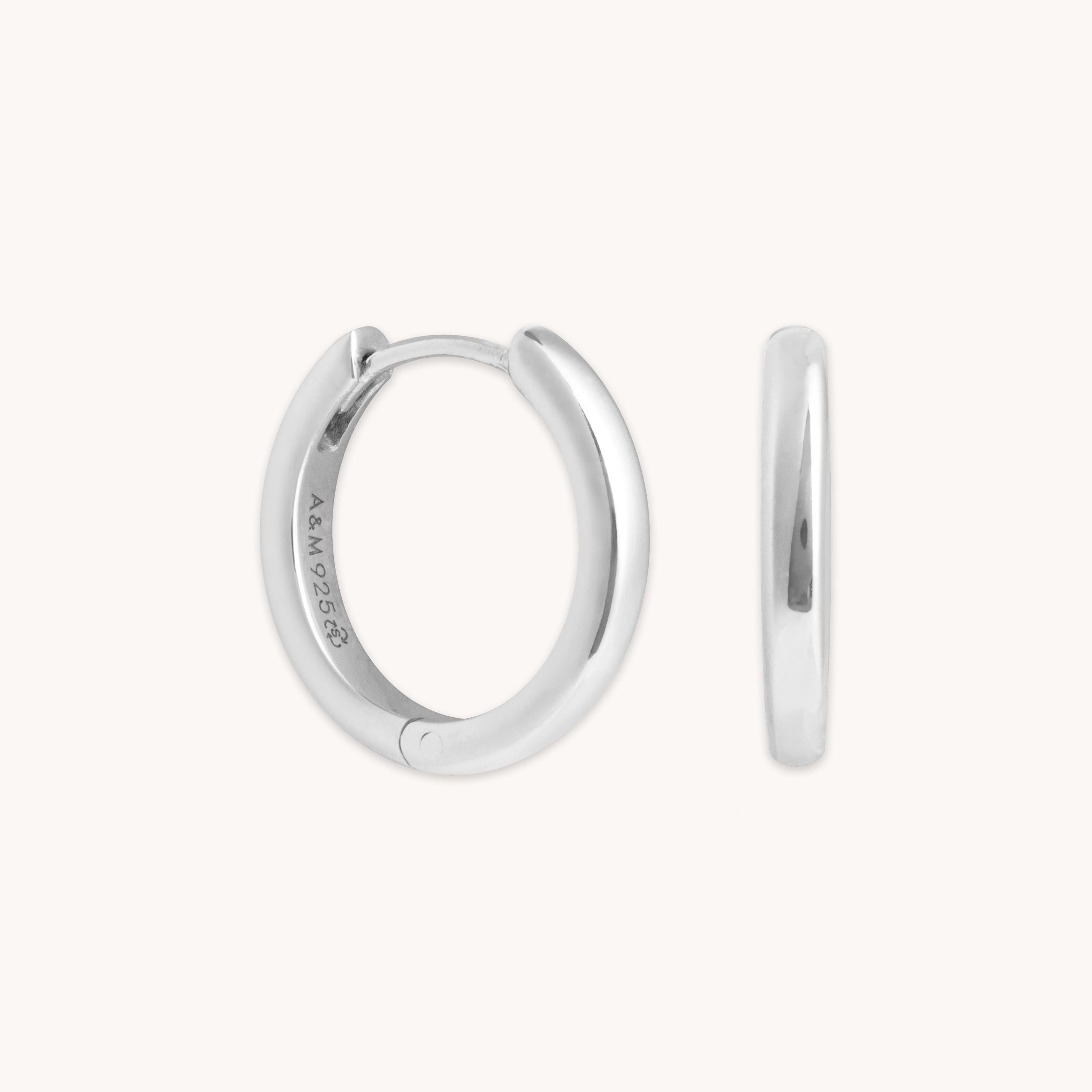 Essential Small Hoops in Silver