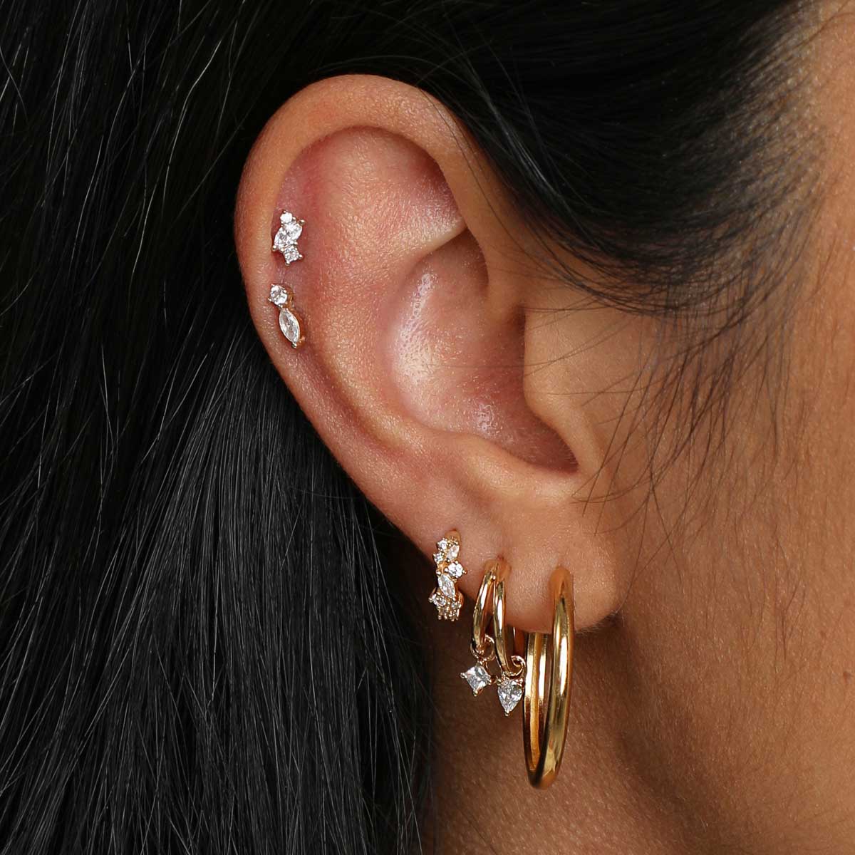 Cluster deals piercing jewelry