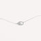Orbit Topaz Bracelet in Solid White Gold