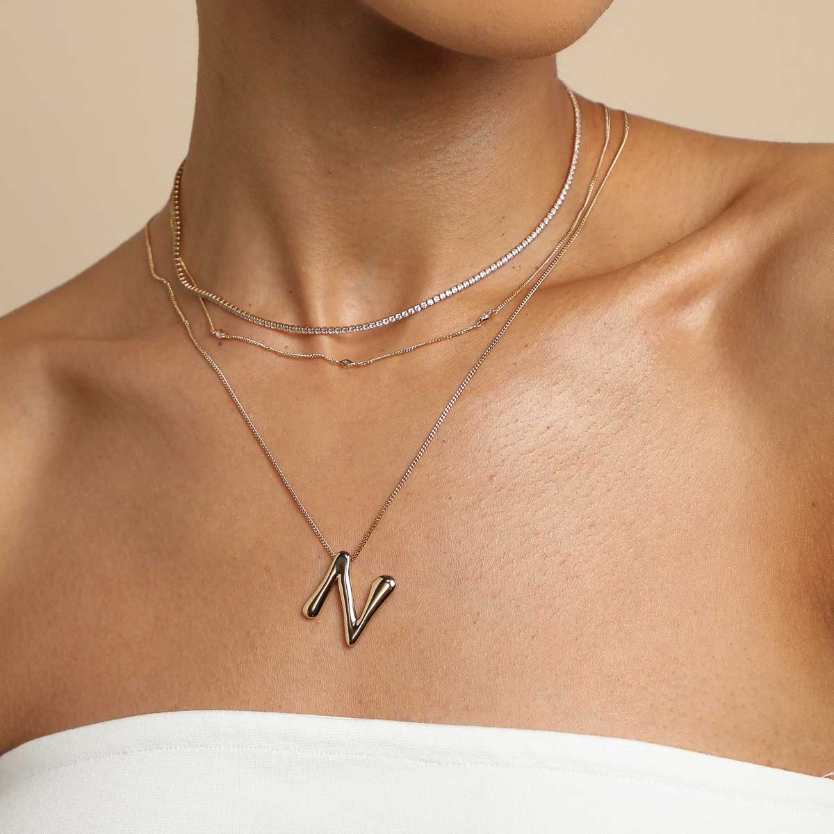 N initial online pendant